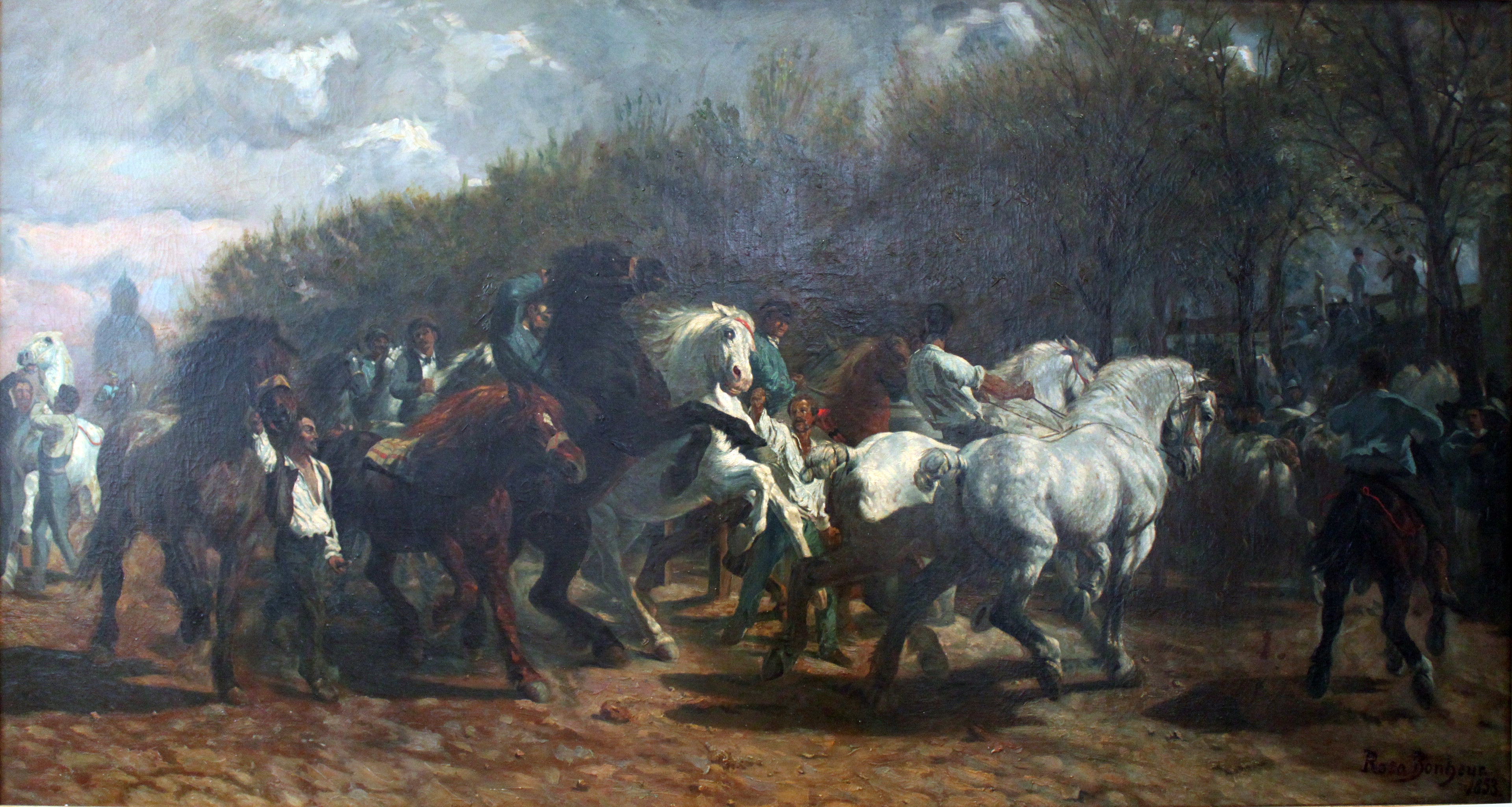 Le marché aux chevaux - Rosa Bonheur