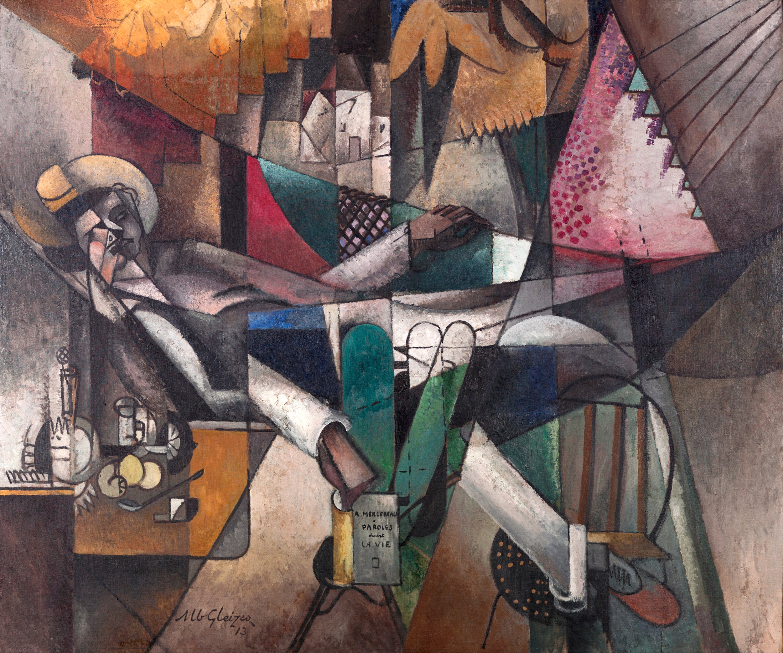 L'Homme au hamac (Man in a Hammock) - Albert Gleizes