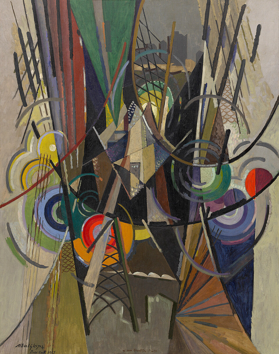 On Brooklyn Bridge - Albert Gleizes