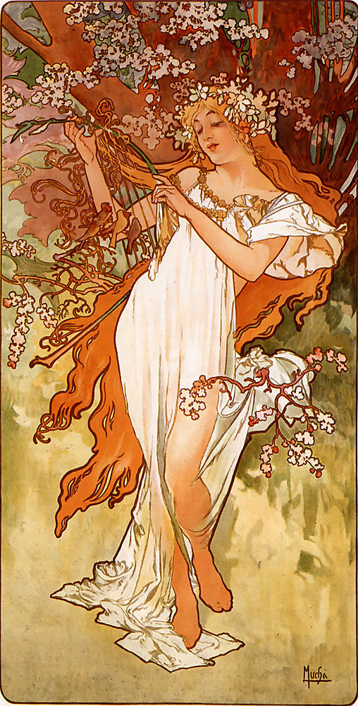 Printemps - Alphonse Mucha