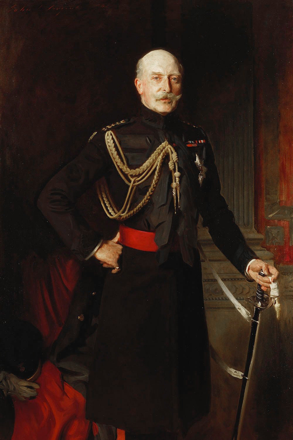 Reproduction du tableau « Portrait d'Arthur, duc de Connaught - John Singer Sargent » par Alpha Reproduction en peinture à l’huile