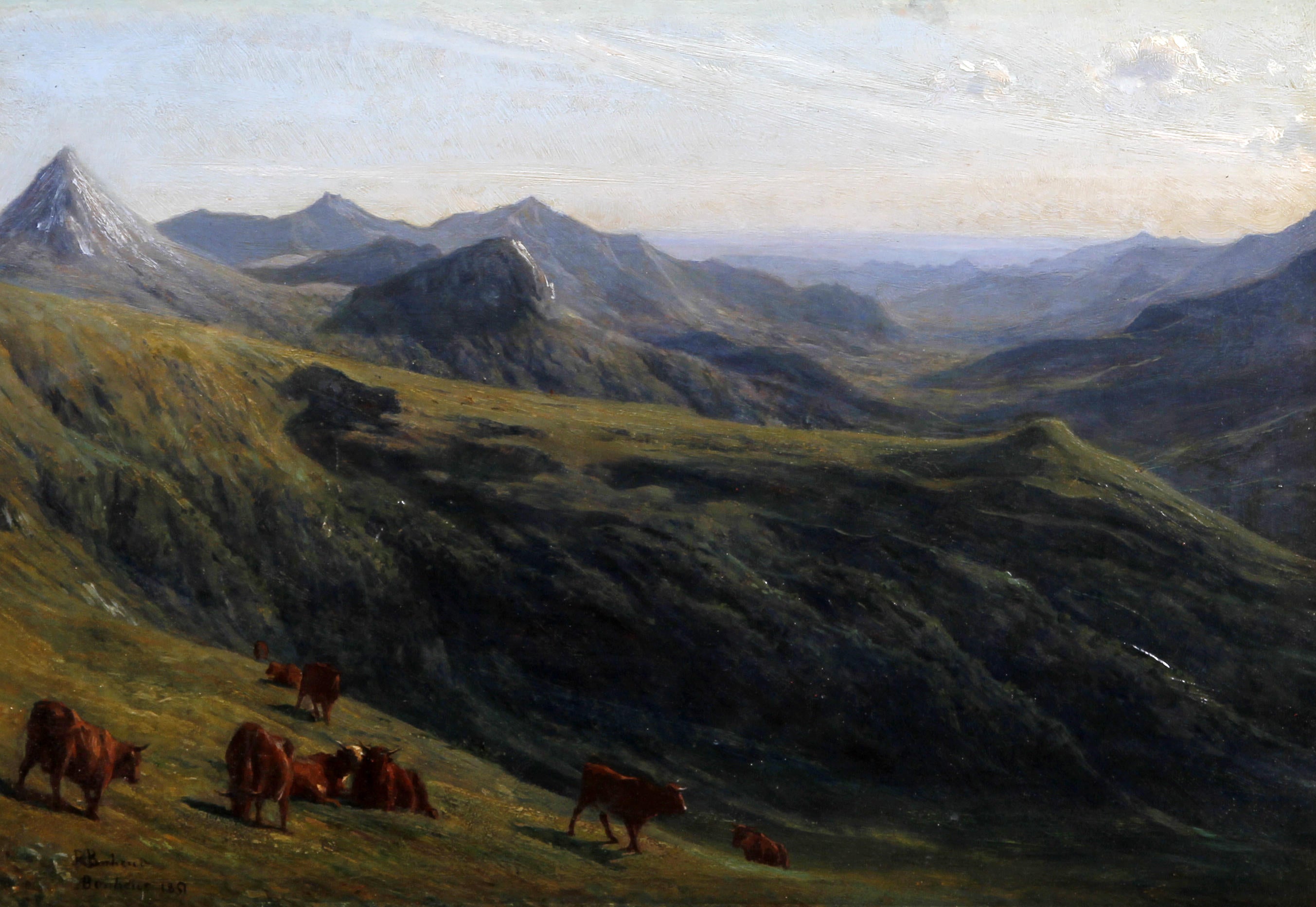 Bovins sur une colline - Rosa Bonheur