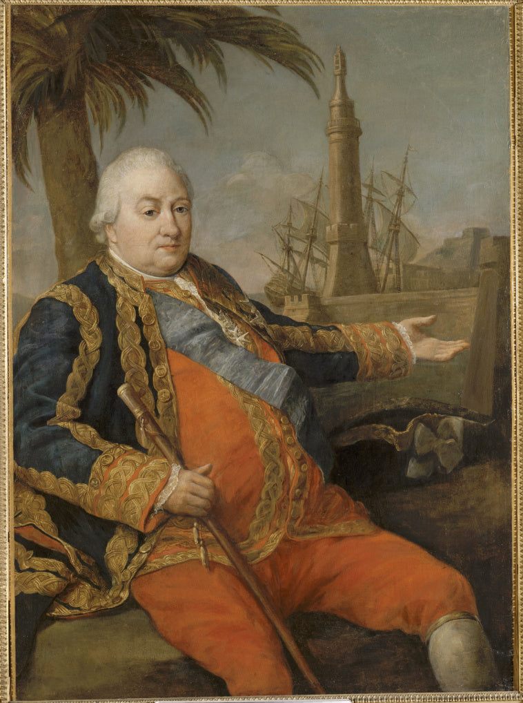 Le Bailli de Suffren, amiral de France (1726-1788) - Pompeo Batoni