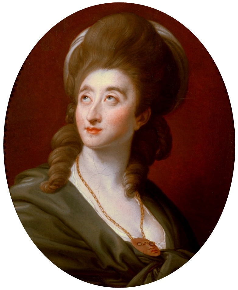 Portrait d'Aleksandra Potocka née Lubomirska dans le rôle de Melpomène. - Pompeo Batoni