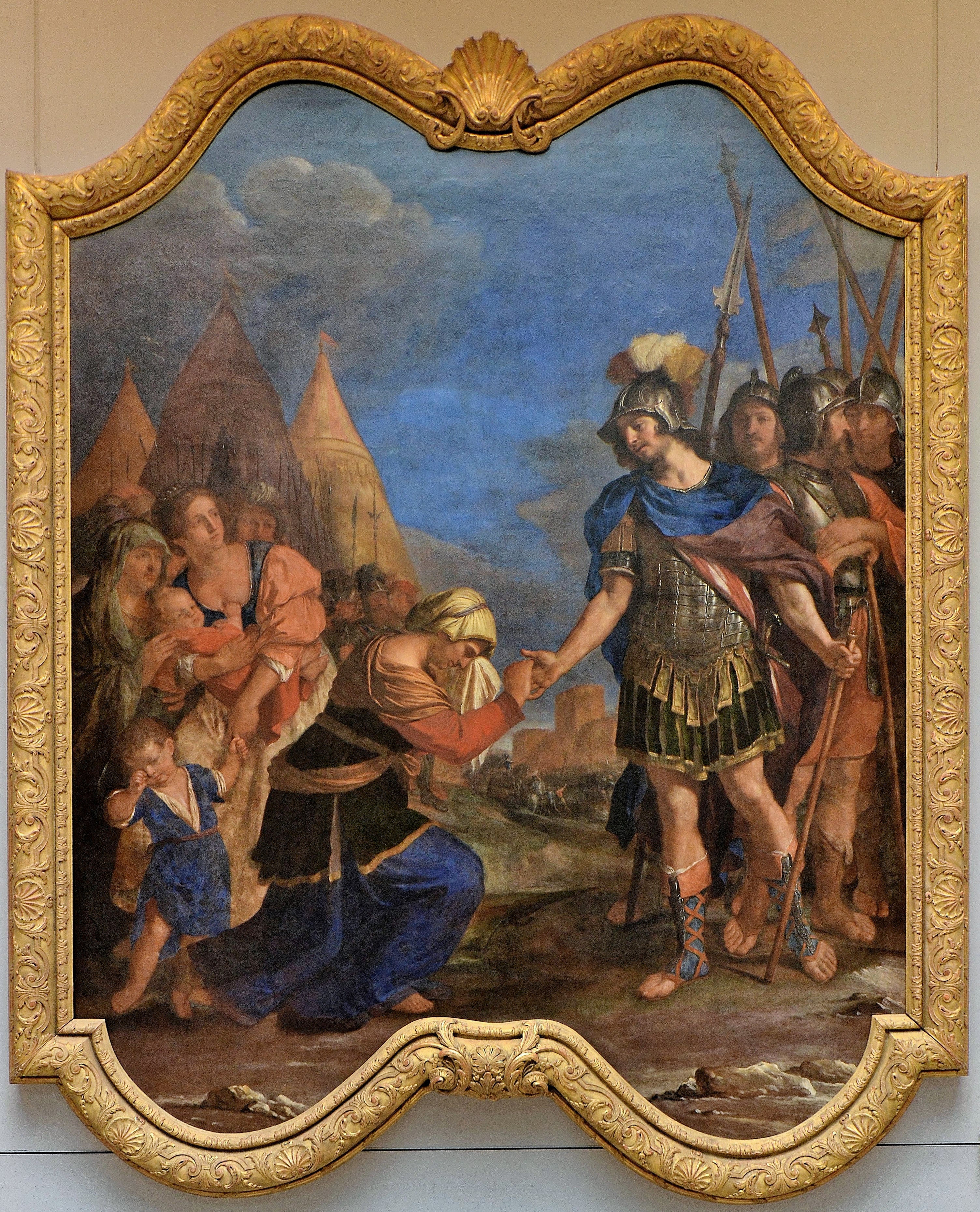 Coriolan fourni par sa mère - Guercino