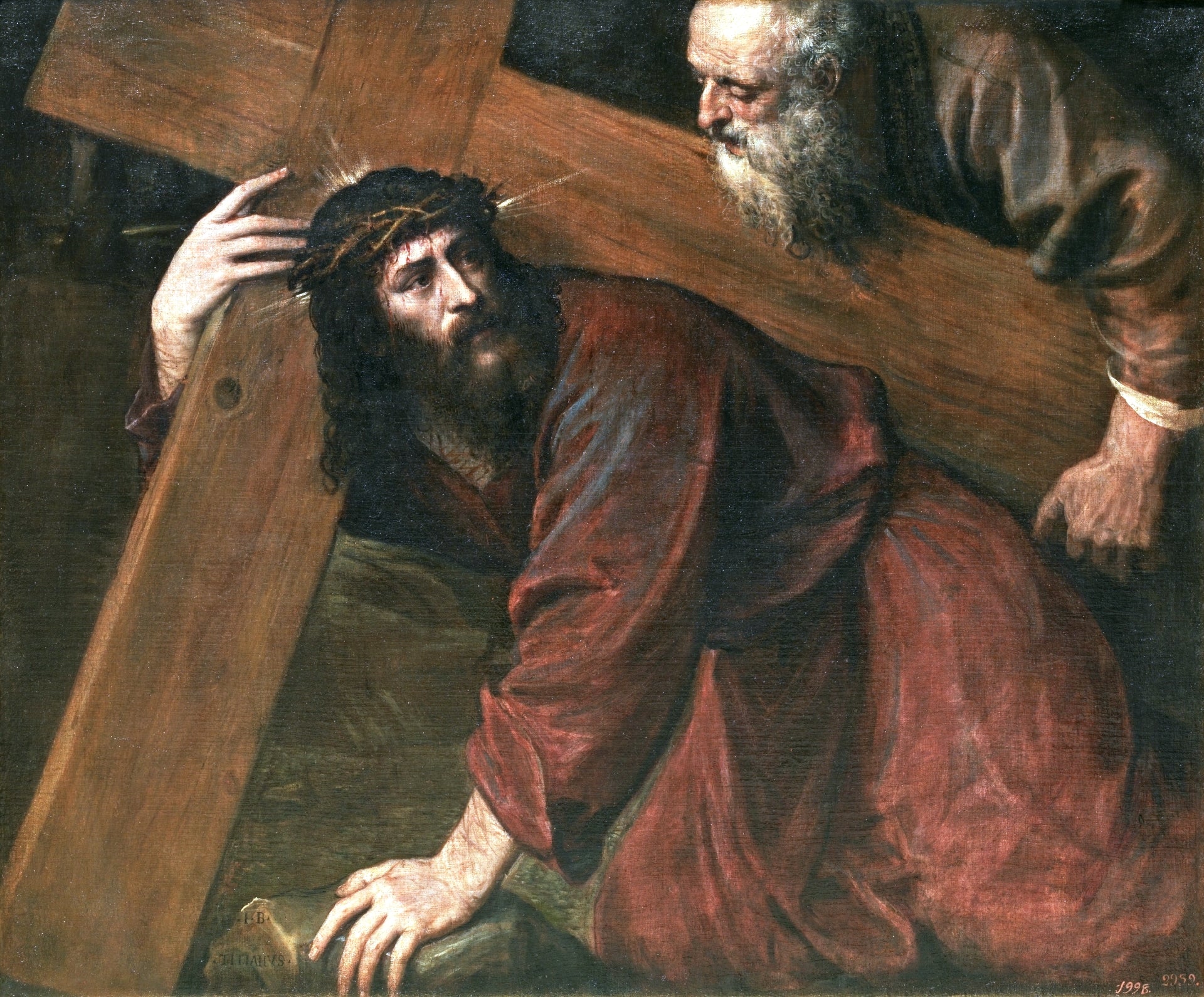 Le Christ sur le chemin du Calvaire - Titian
