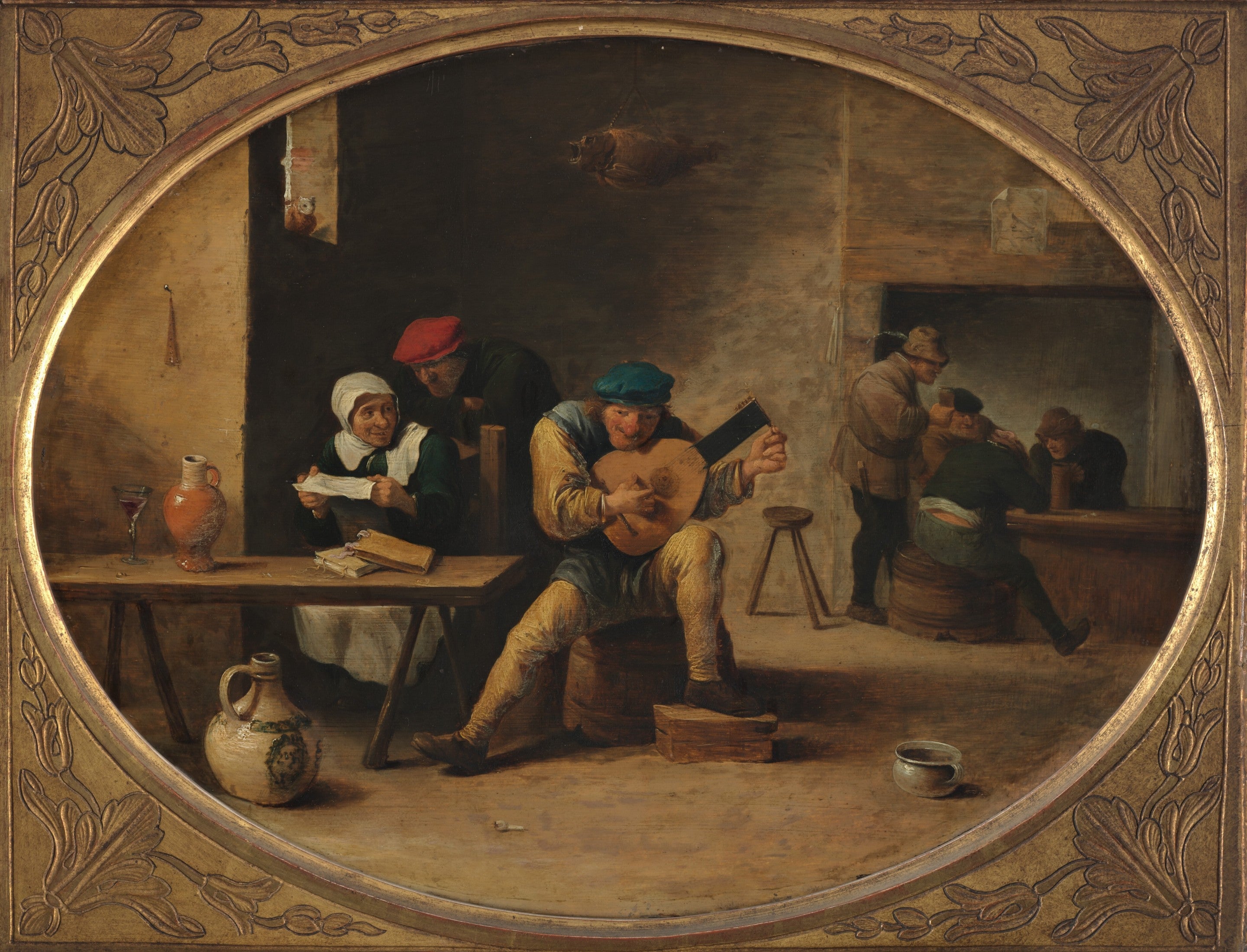 Le joueur de luth - David Teniers le Jeune