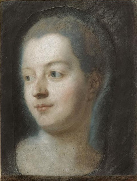Marquise de Pompadour - Maurice-Quentin de La Tour