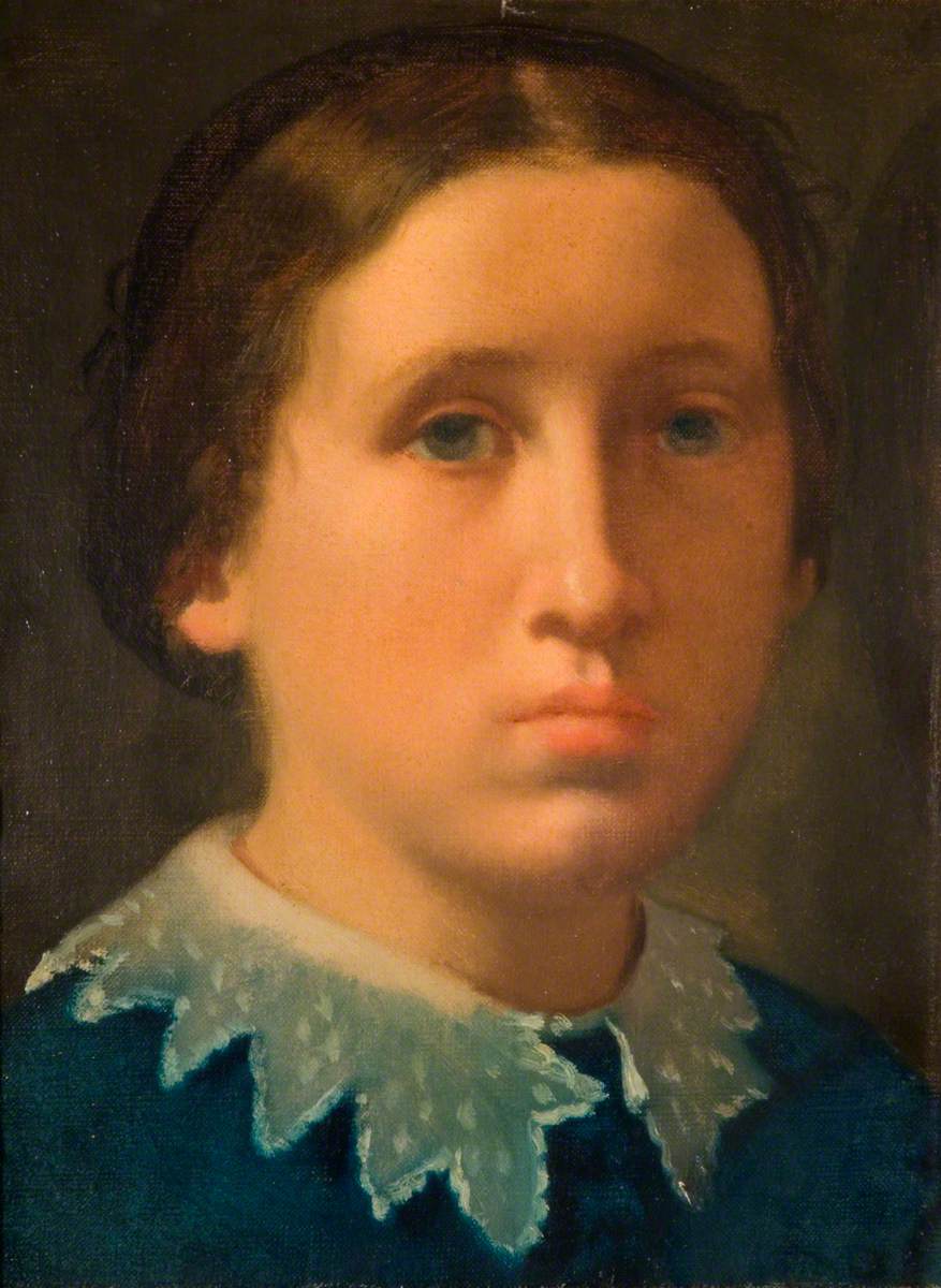 Reproduction du tableau « Marguerite, sœur de l'artiste - Edgar Degas » par Alpha Reproduction en peinture à l’huile