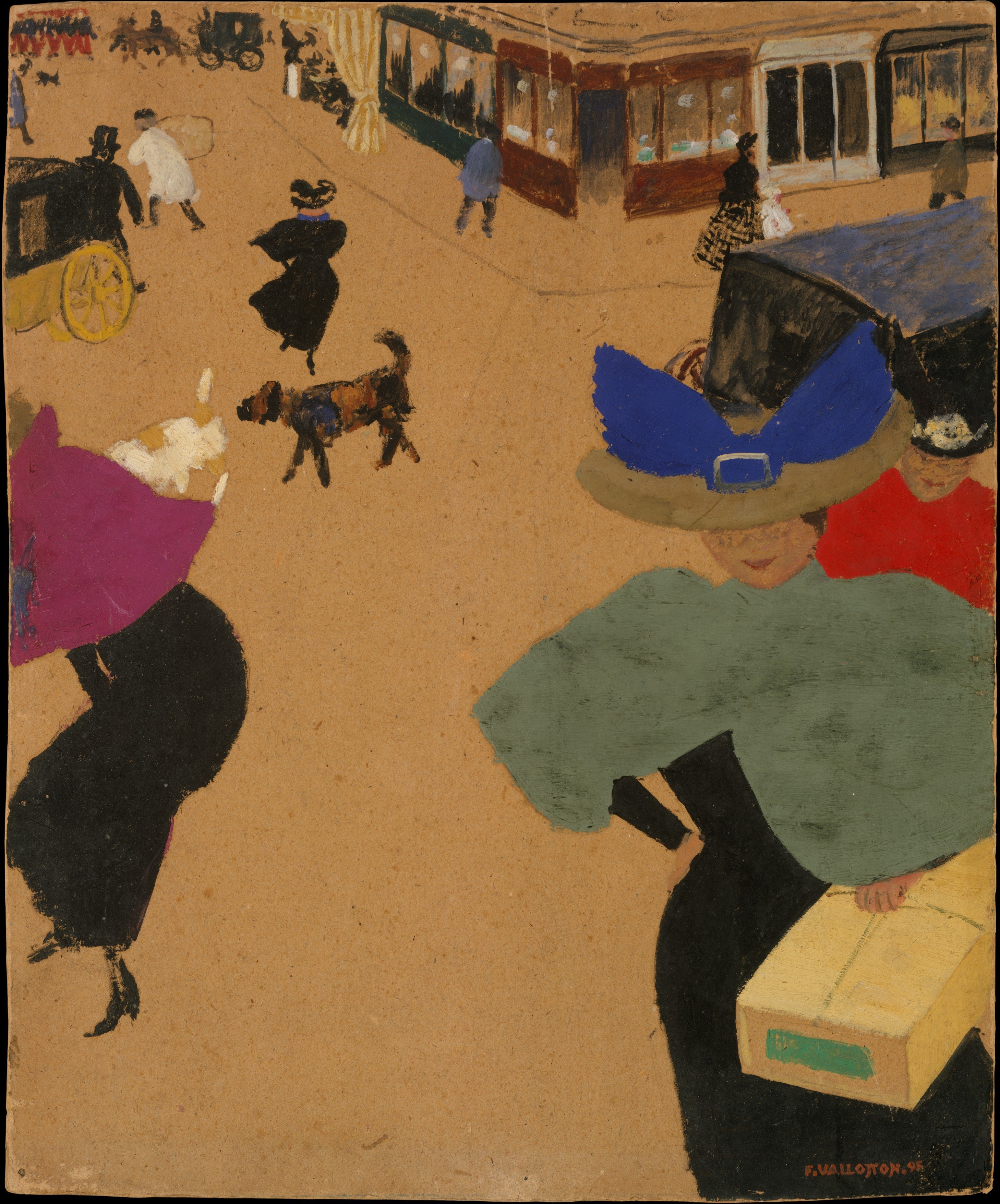 Coin de rue à Paris - Félix Vallotton
