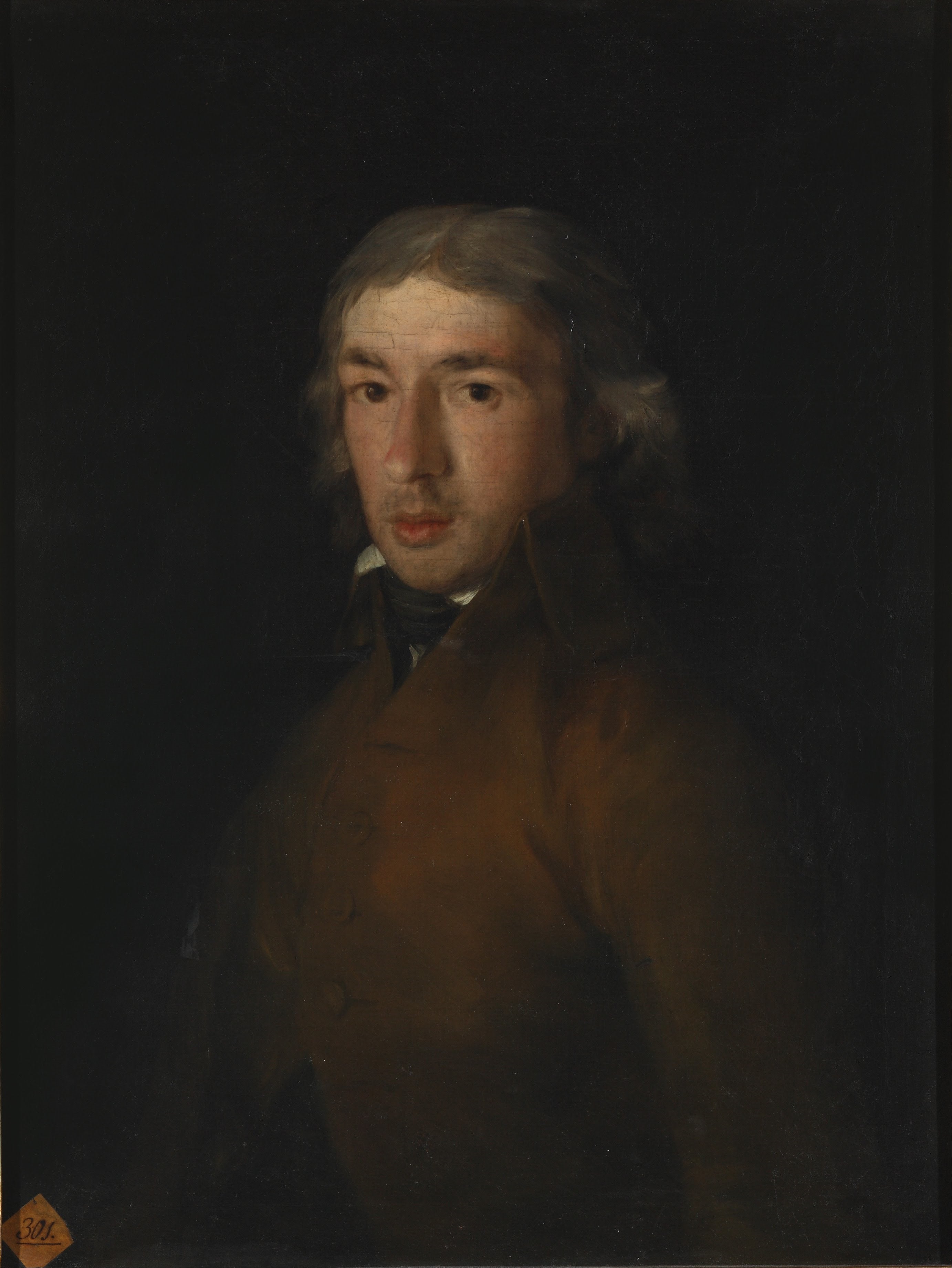 Reproduction du tableau « Leandro Fernández de Moratín - Francisco de Goya » par Alpha Reproduction en peinture à l’huile
