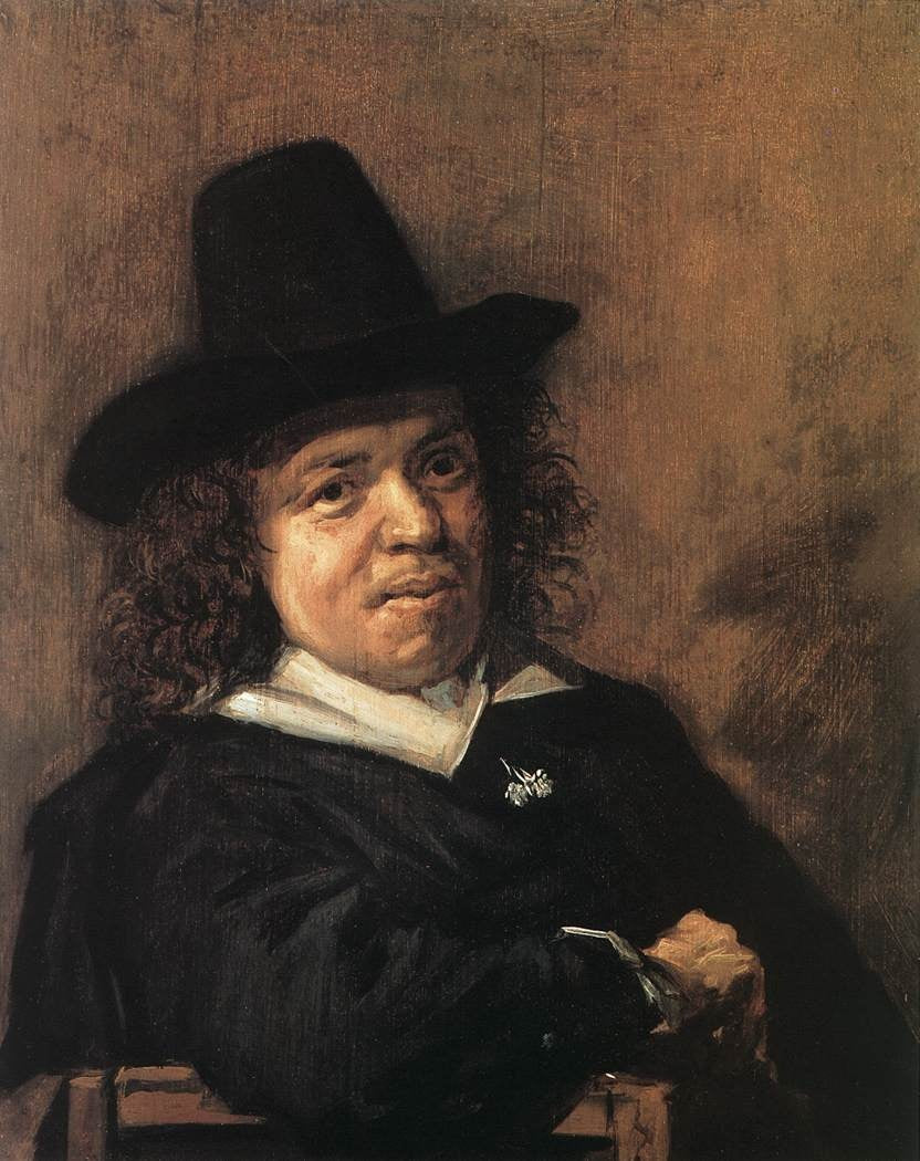 Portrait de Frans Jansz. Post (1612-1680) - Frans Hals