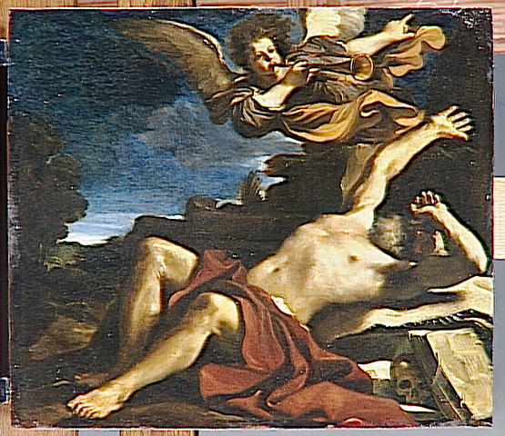 La Vision de saint Jérôme - Guercino