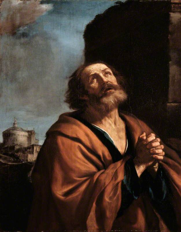 Saint Pierre Pénitent - Guercino