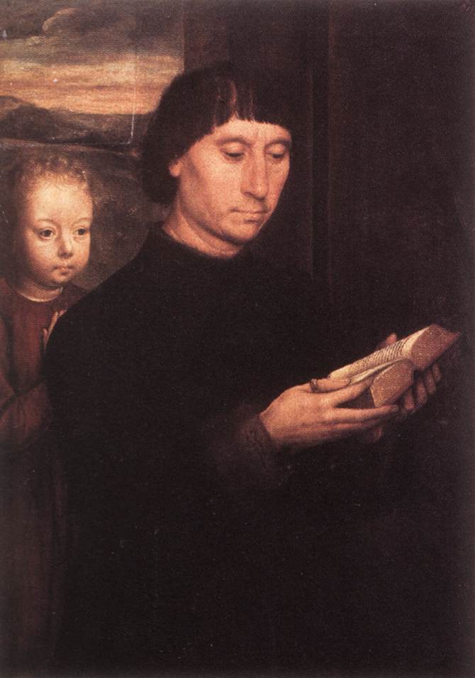 Portrait d'un donneur masculin - Hans Memling