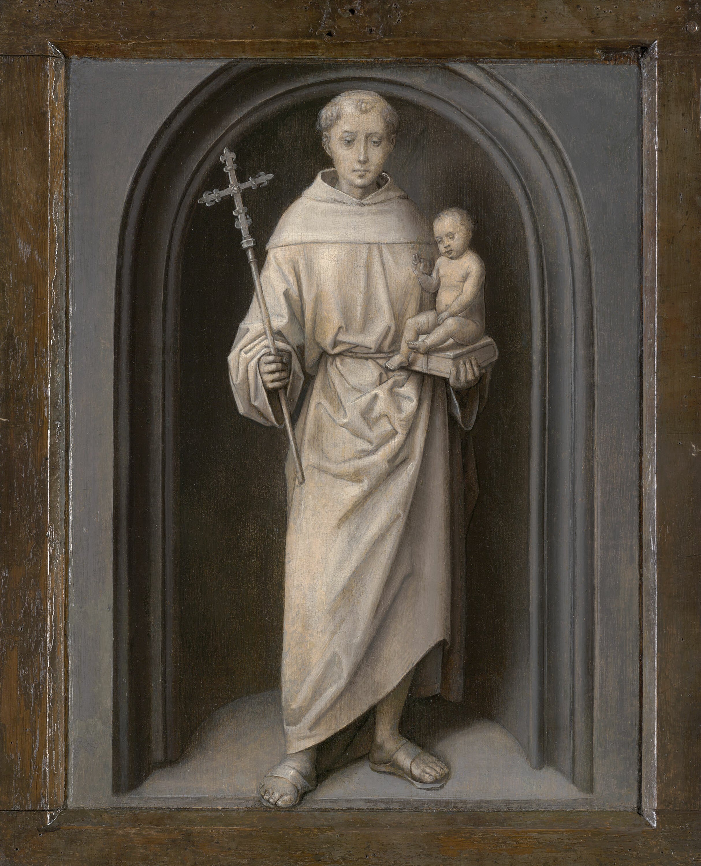 Saint Antoine de Padoue - Hans Memling