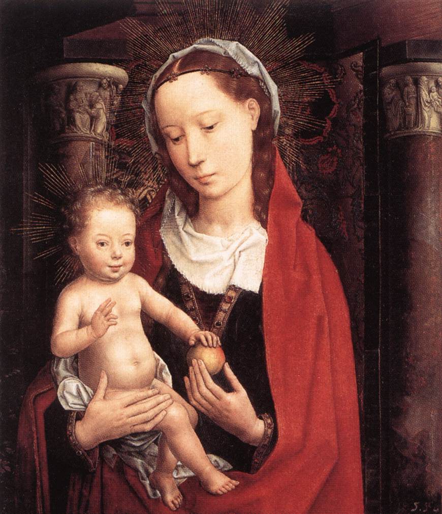 Vierge à l'Enfant debout - Hans Memling