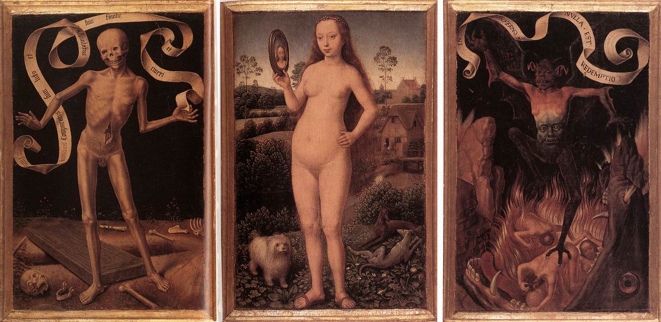 Triptyque de la Vanité terrestre - Hans Memling