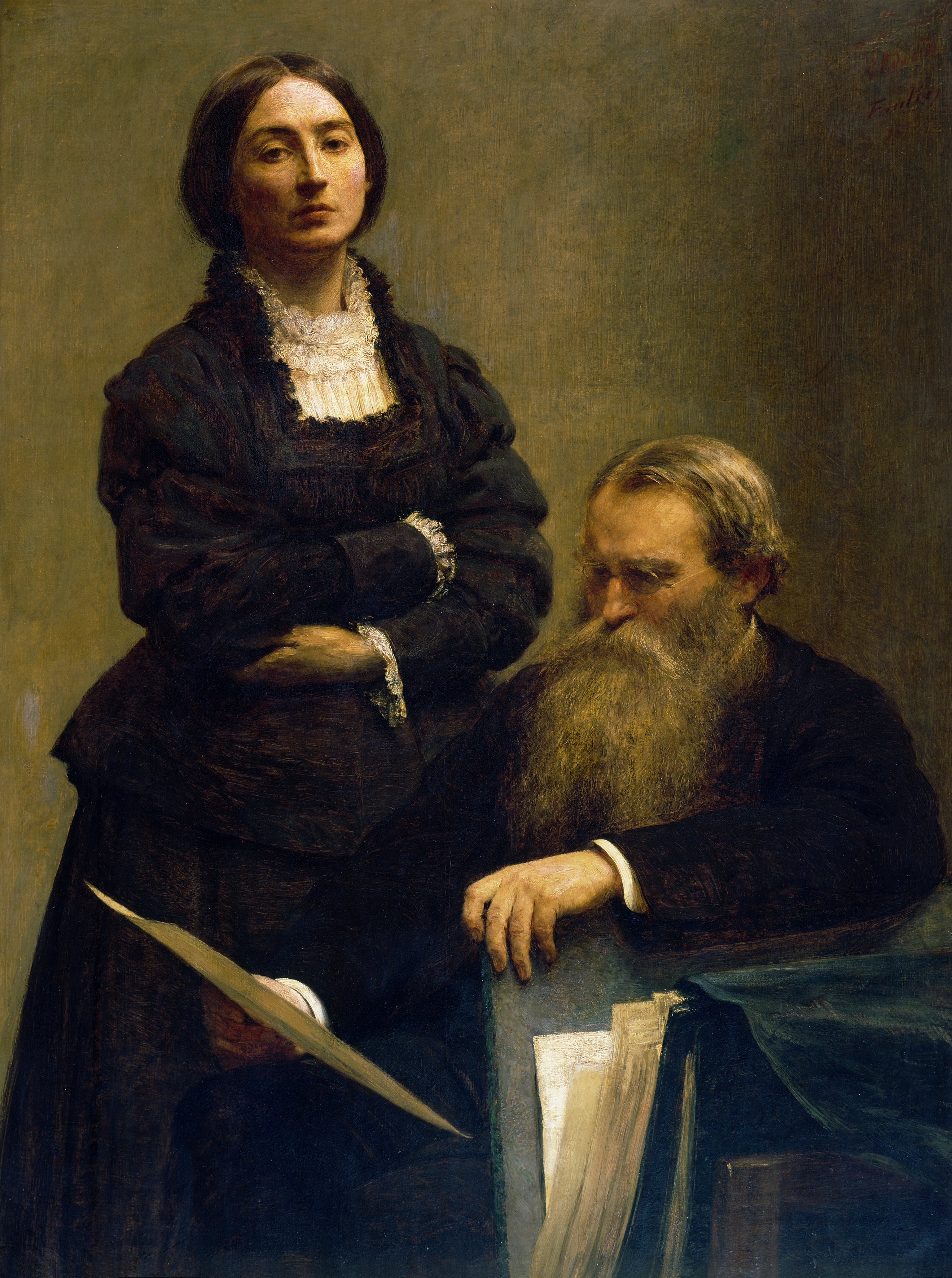 M. et Mme Edwin Edwards - Henri Fantin-Latour