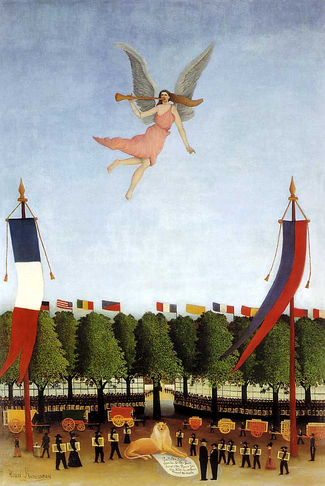 La Liberté invitant les artistes à prendre part à la 22e exposition des Indépendants - Henri Rousseau