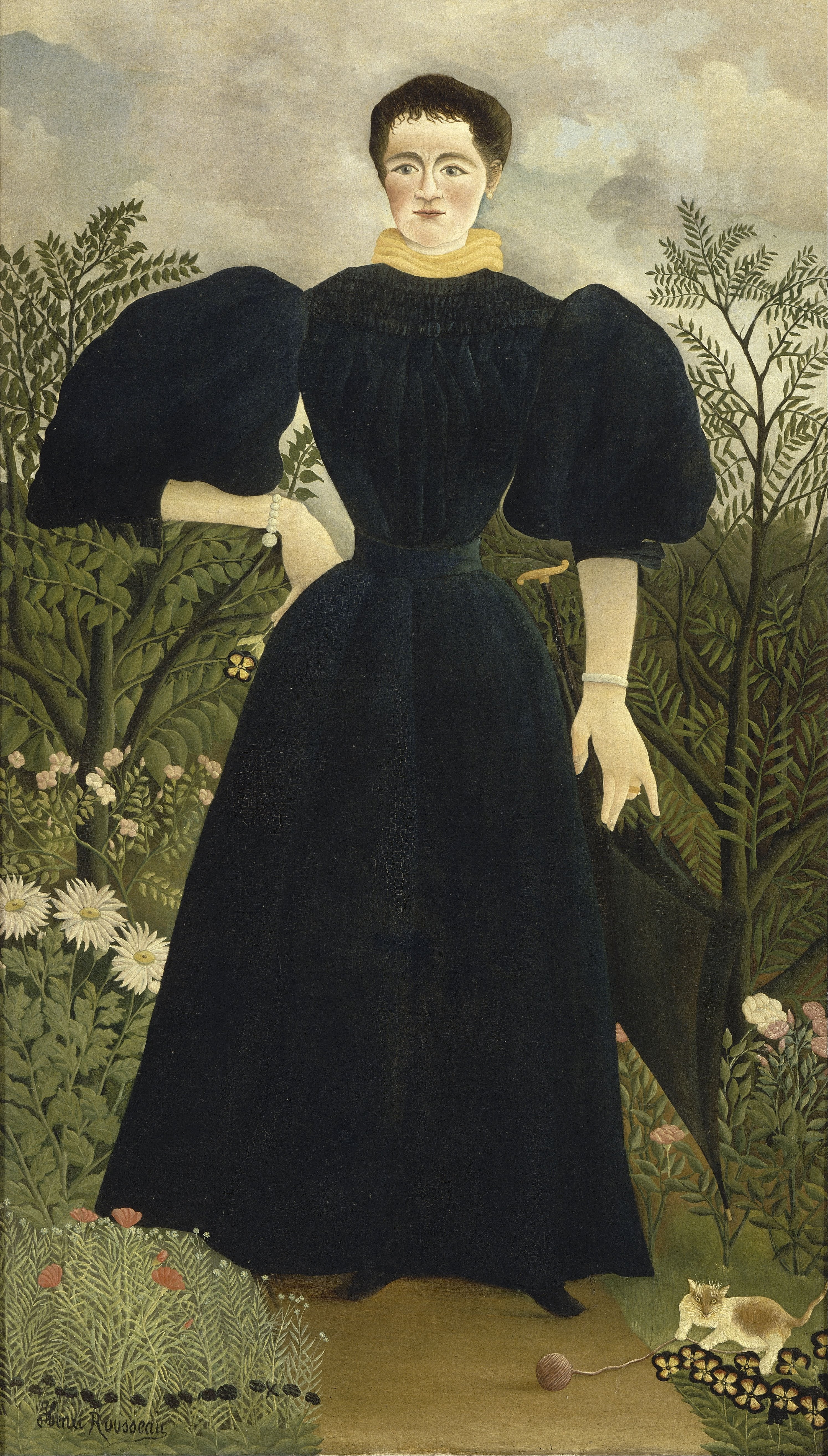 Portrait de Madame M. - Henri Rousseau