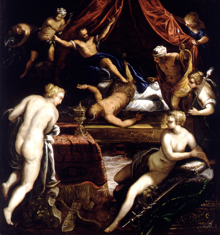 Hercule chassant le Faune - Jacopo Tintoretto
