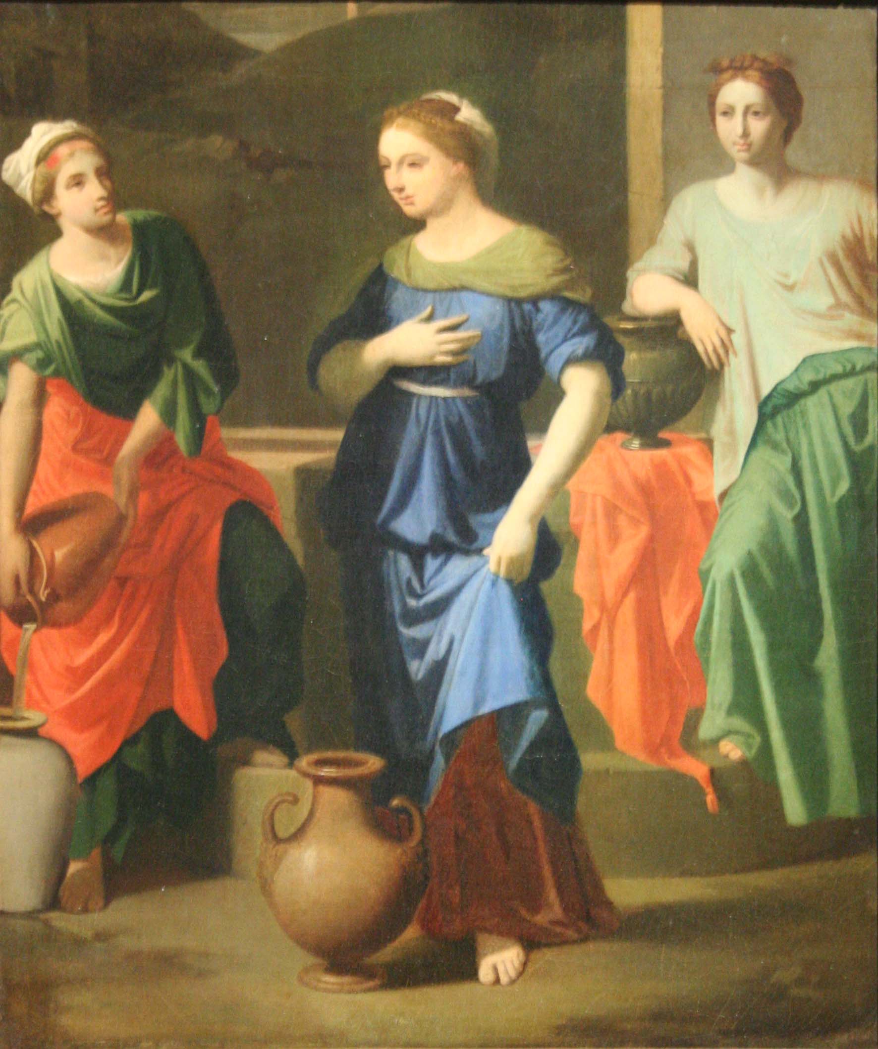 엘리에저와 레베카의 만남 - 장-오귀스트-도미니크 앵그르