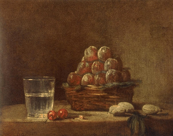 Le panier de prune - Jean Siméon Chardin
