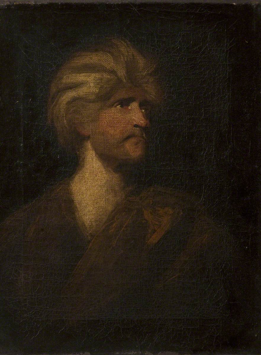 Étude pour « Le mendiant (George White) » - Joshua Reynolds