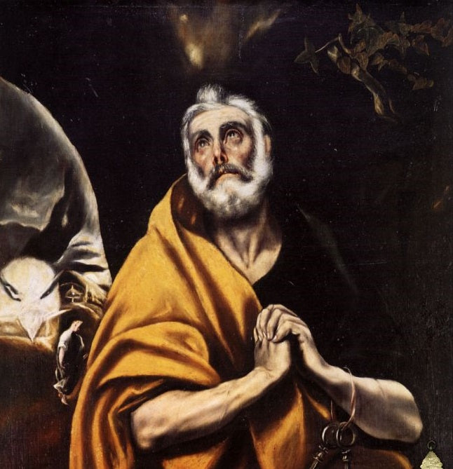 Les larmes de saint Pierre - El Greco