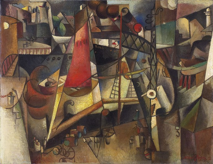 Le port (Marseille) - Albert Gleizes