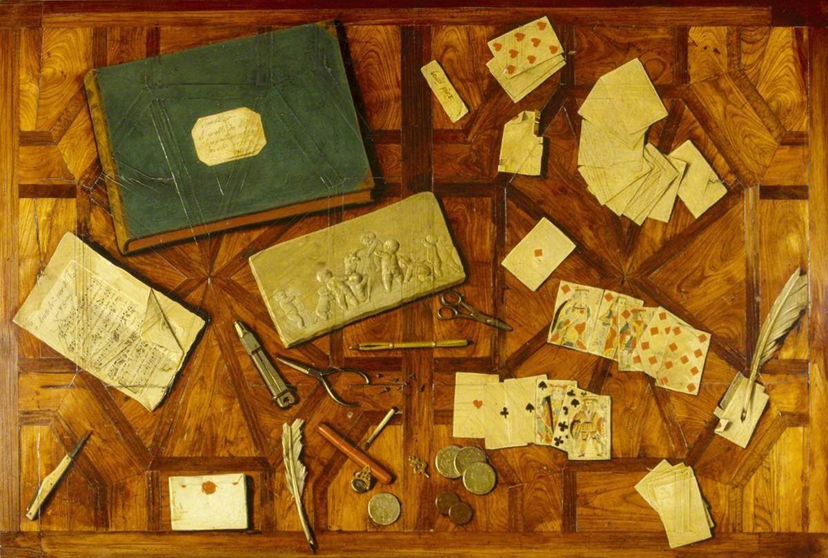 Tabletop en trompe-l'œil - Louis-Léopold Boilly