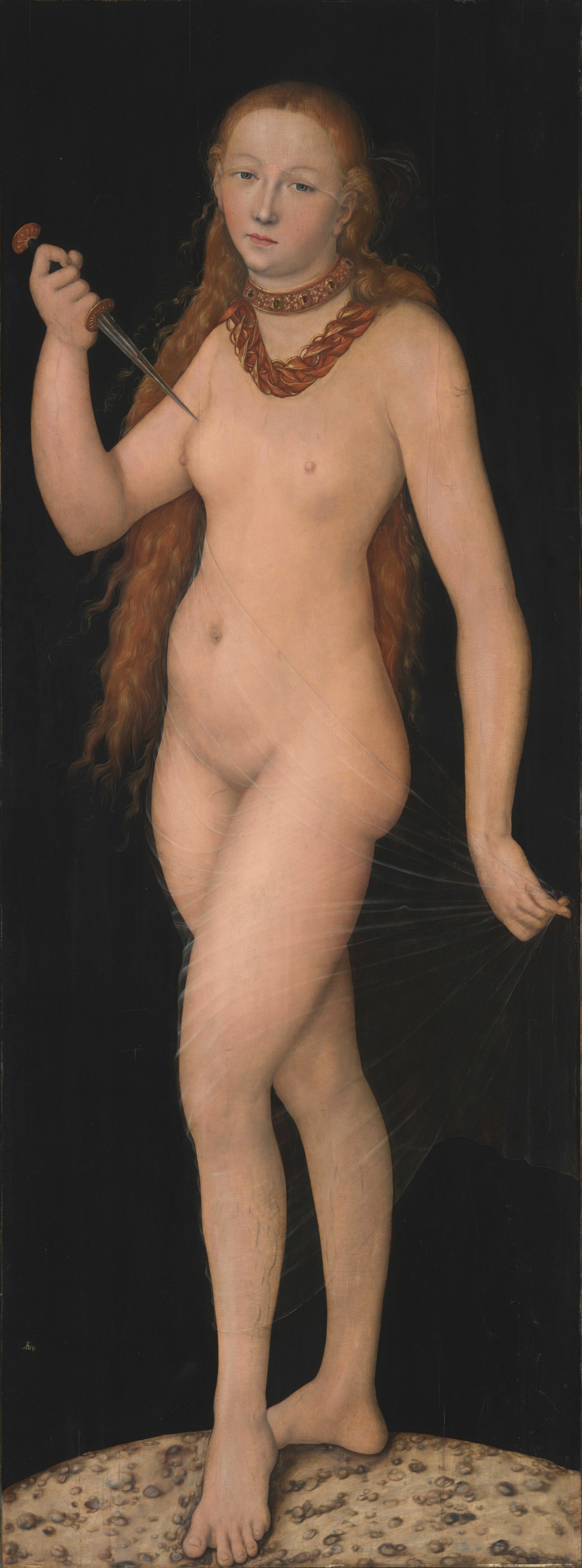 Suicide de Lucrèce - Lucas Cranach the Elder