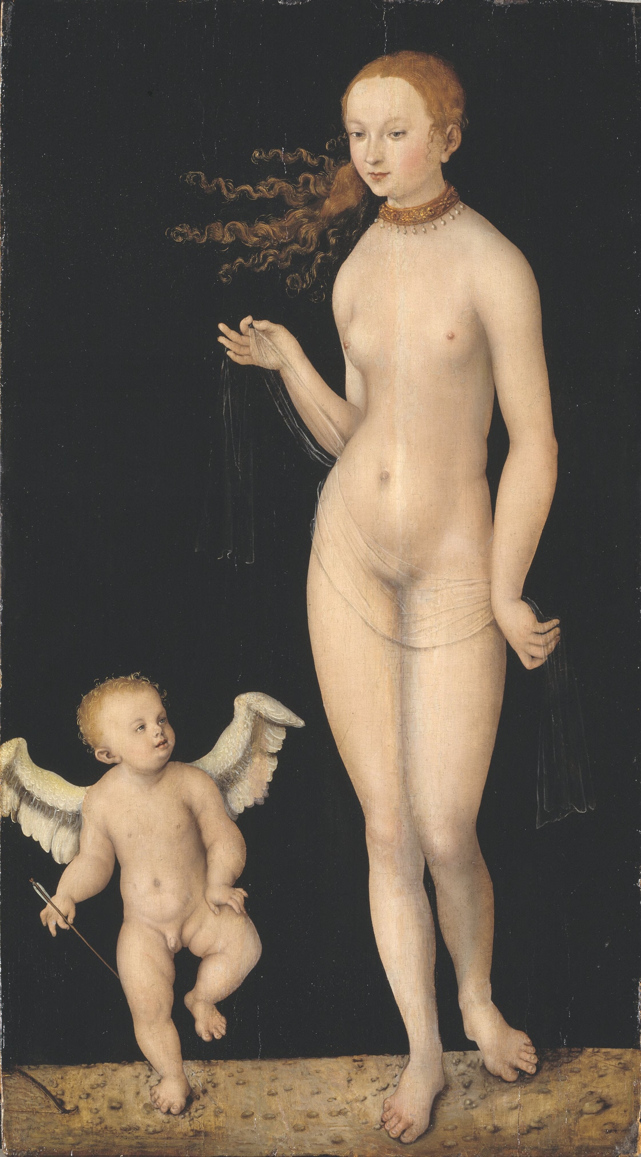 Vénus et Cupidon - Lucas Cranach the Elder