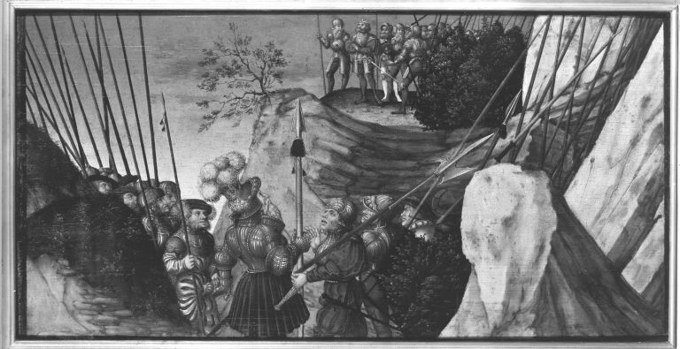 David dans le désert de Siph - Lucas Cranach the Elder