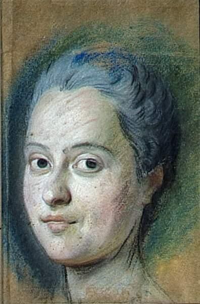 Marie-Josèphe de Saxe, dauphine de France (1731-1767) - Maurice-Quentin de La Tour