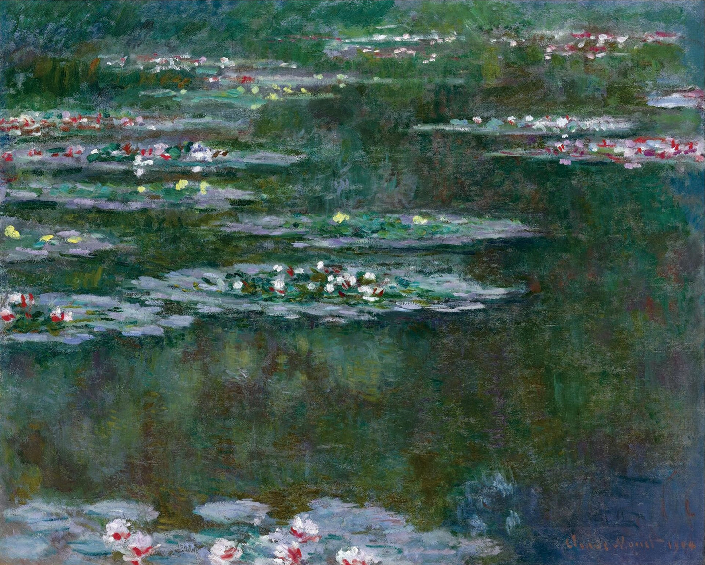 수련 – 클로드 모네 (1908)
