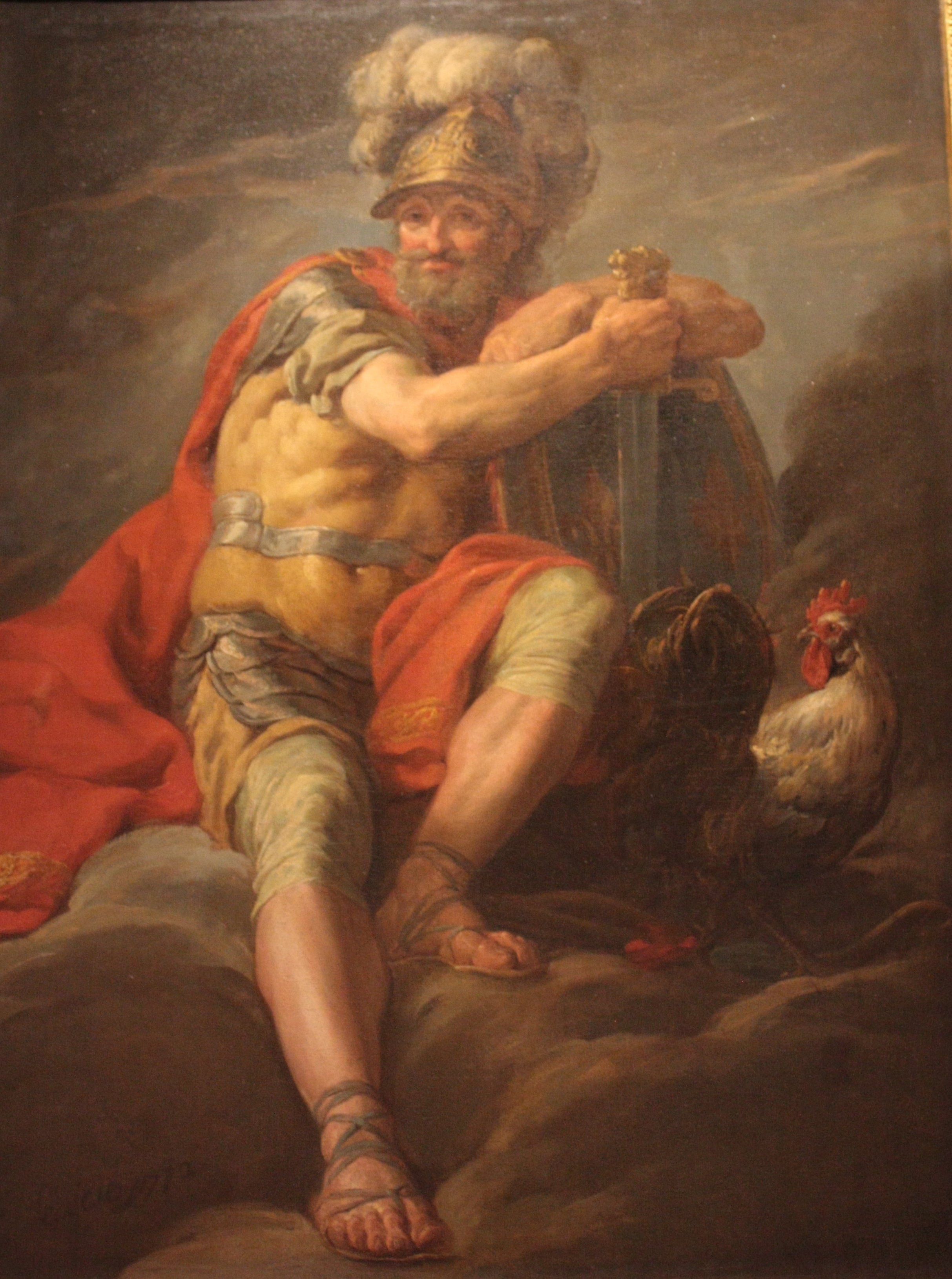 Henri IV en Dieu Mars - Nicolas-Bernard Lépicié