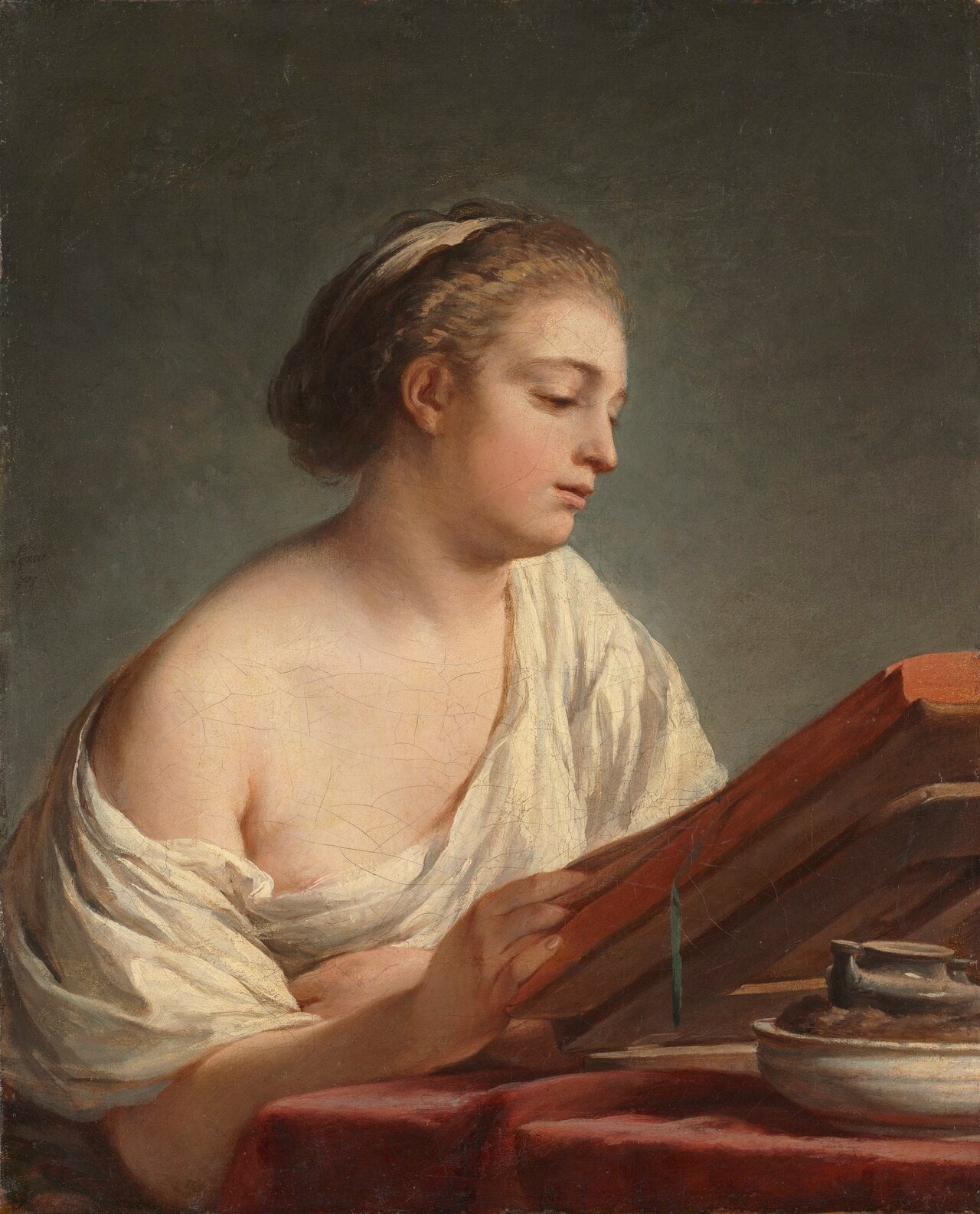 Femme lisant - Nicolas-Bernard Lépicié