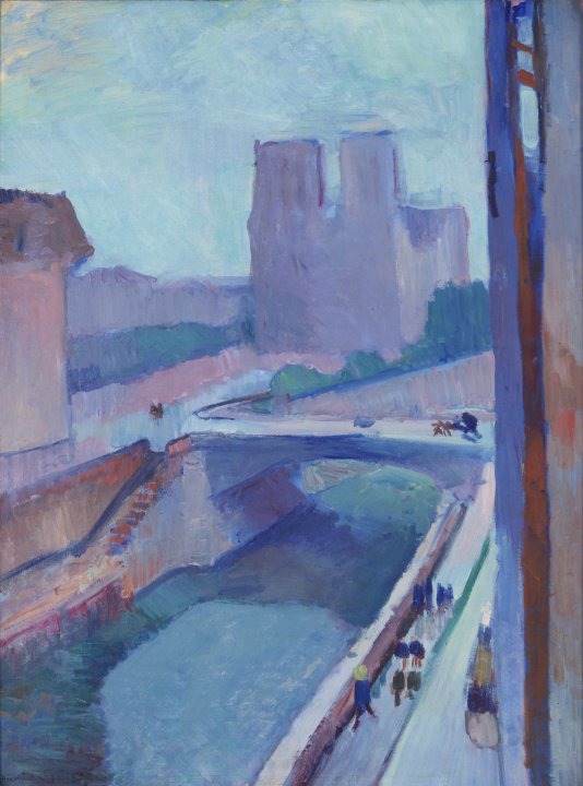 Reproduction du tableau « Notre-Dame, une fin d'après-midi - Henri Matisse » par Alpha Reproduction en peinture à l’huile
