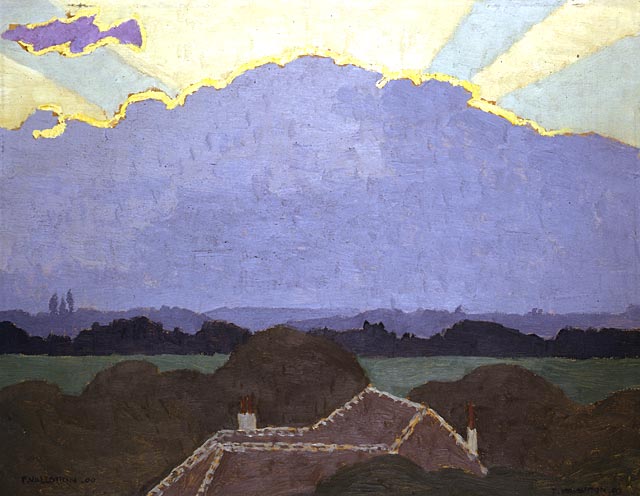Nuage à Romanel - Félix Vallotton