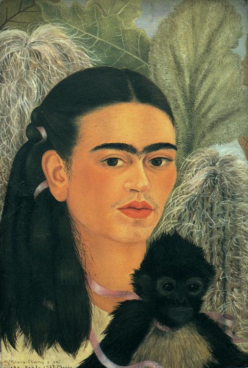 Reproduction du tableau « Fulang-Chang et moi - Frida Kahlo » par Alpha Reproduction en peinture à l’huile