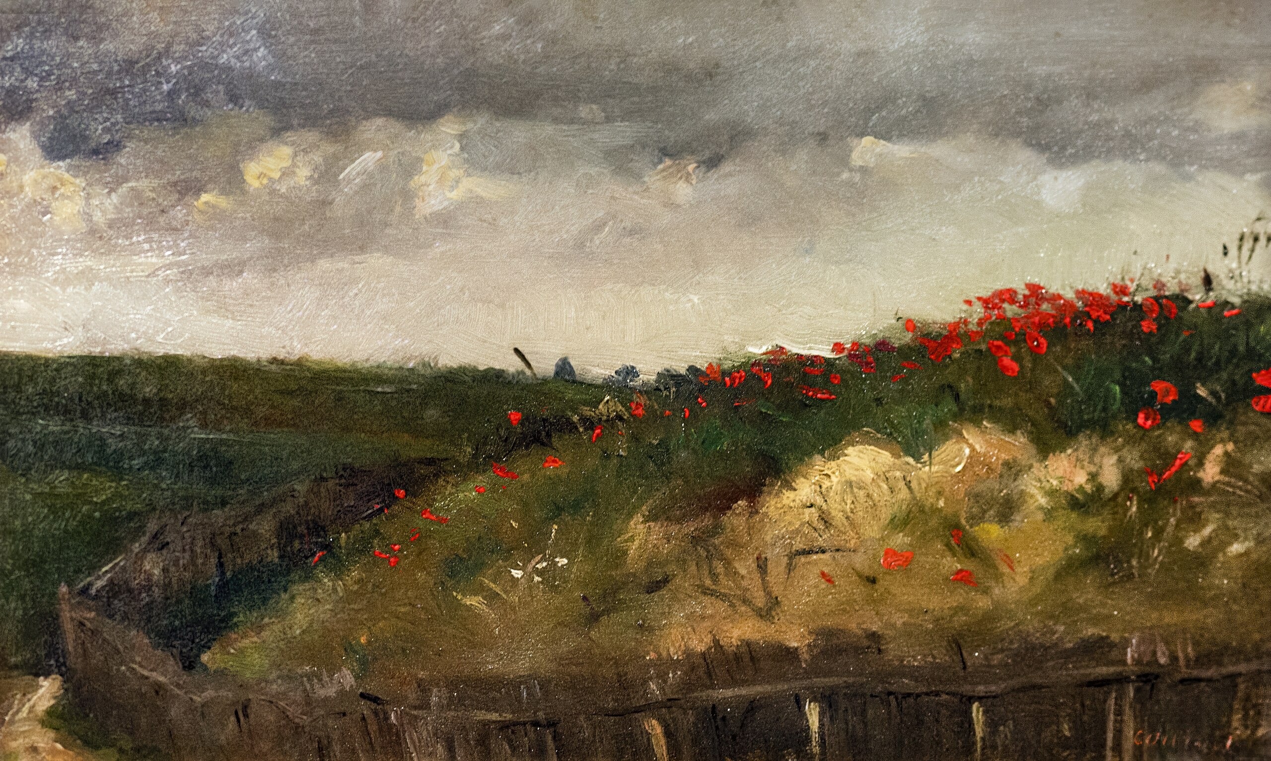 Les Coquelicots - Gustave Courbet