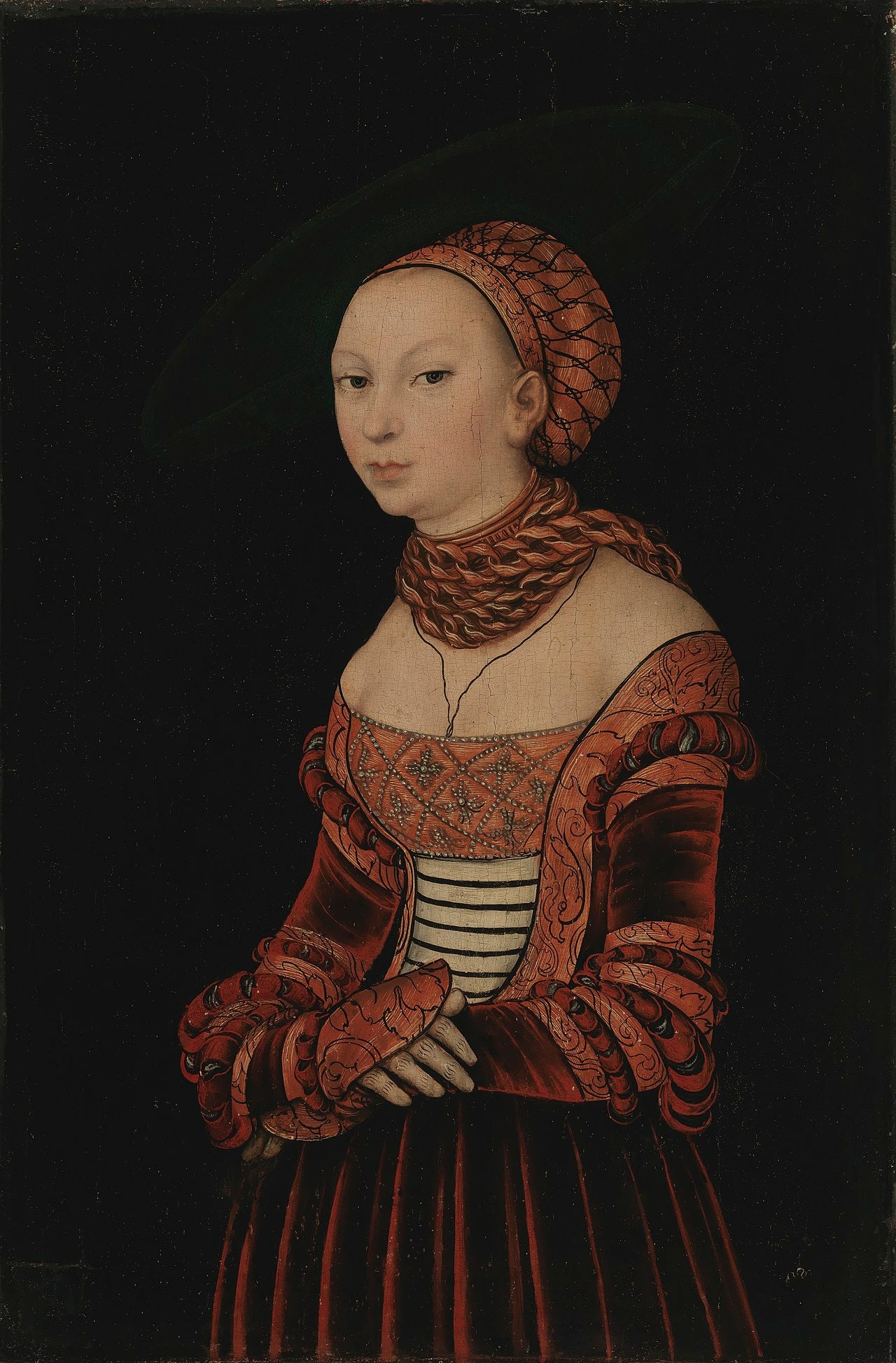 Portrait d'une jeune femme - Lucas Cranach the Elder