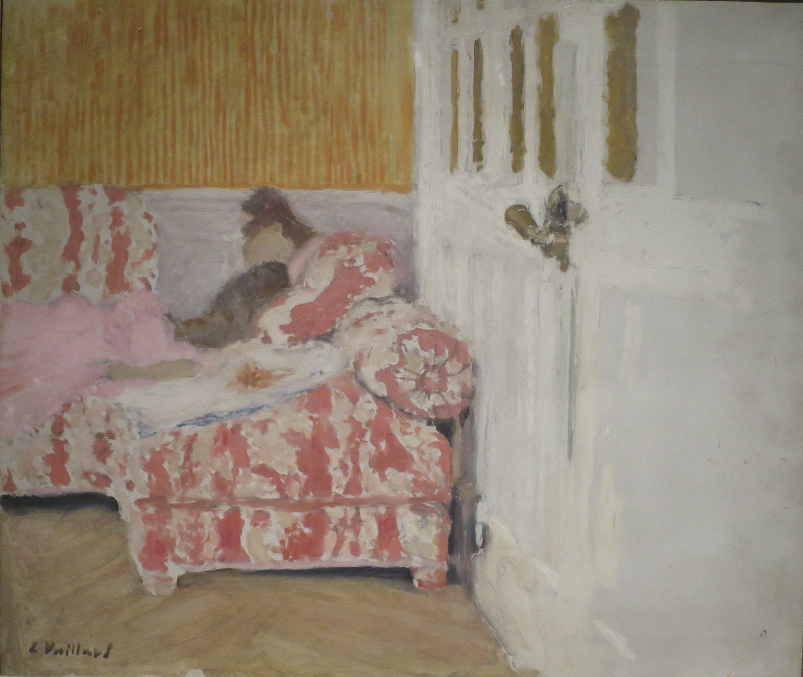 Sur le canapé - Édouard Vuillard