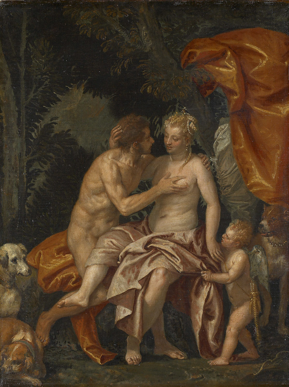 Vénus et Adonis - Paul Véronèse