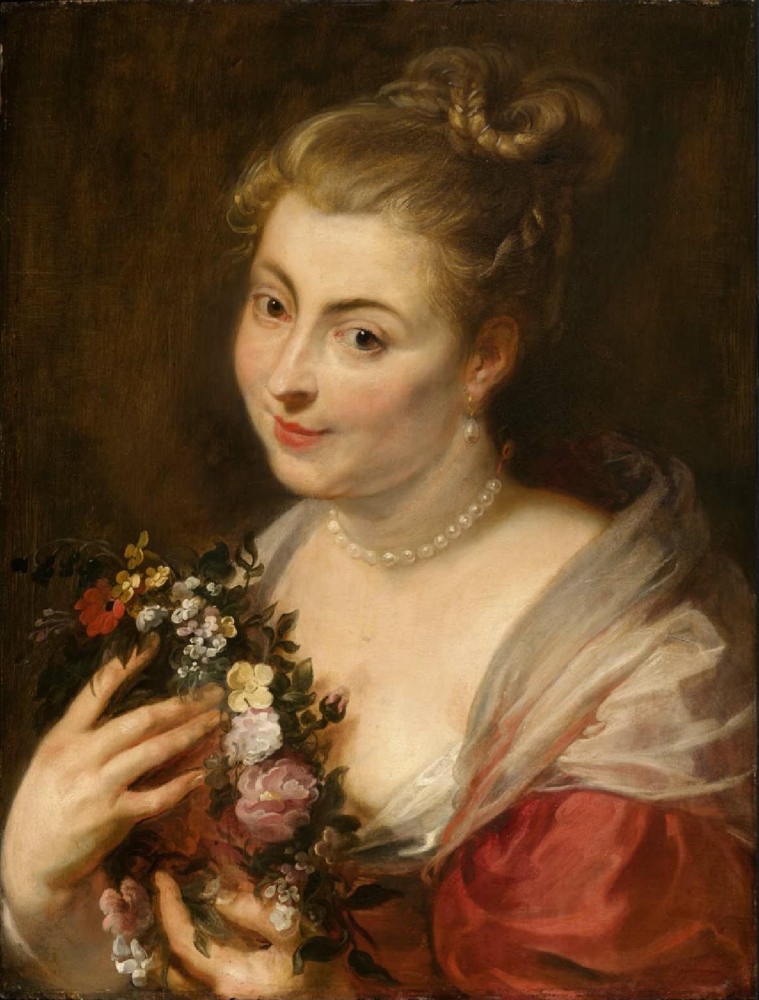 Isabella Brant dans le rôle de Glycera - Peter Paul Rubens