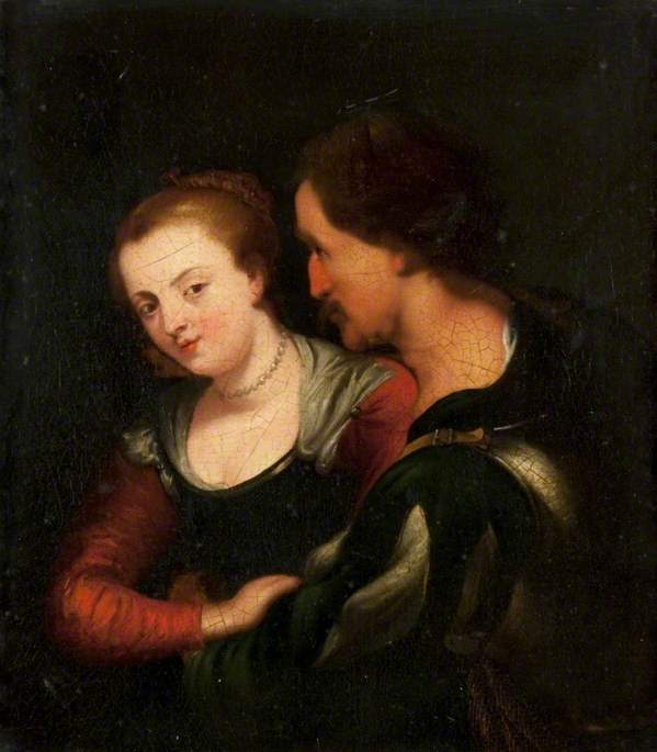 Un homme et une fille - Peter Paul Rubens