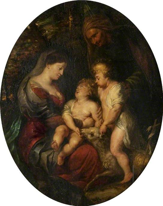 La Vierge à l'Enfant avec les saints Élisabeth et Jean - Peter Paul Rubens