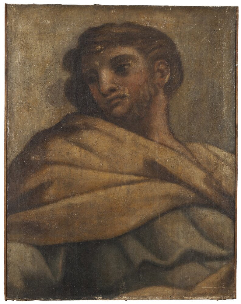 Détail de la voûte de la chapelle du Saint-Sacrement à Saint-Pierre, Rome, dessin animé - Pietro da Cortona